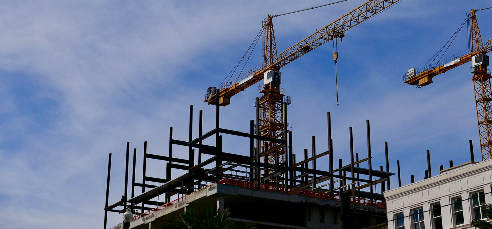 Commercial construction project.